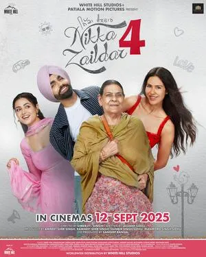 Nikka Zaildar 4 2025 Punjabi WEB-DL | Hindi Full Movie